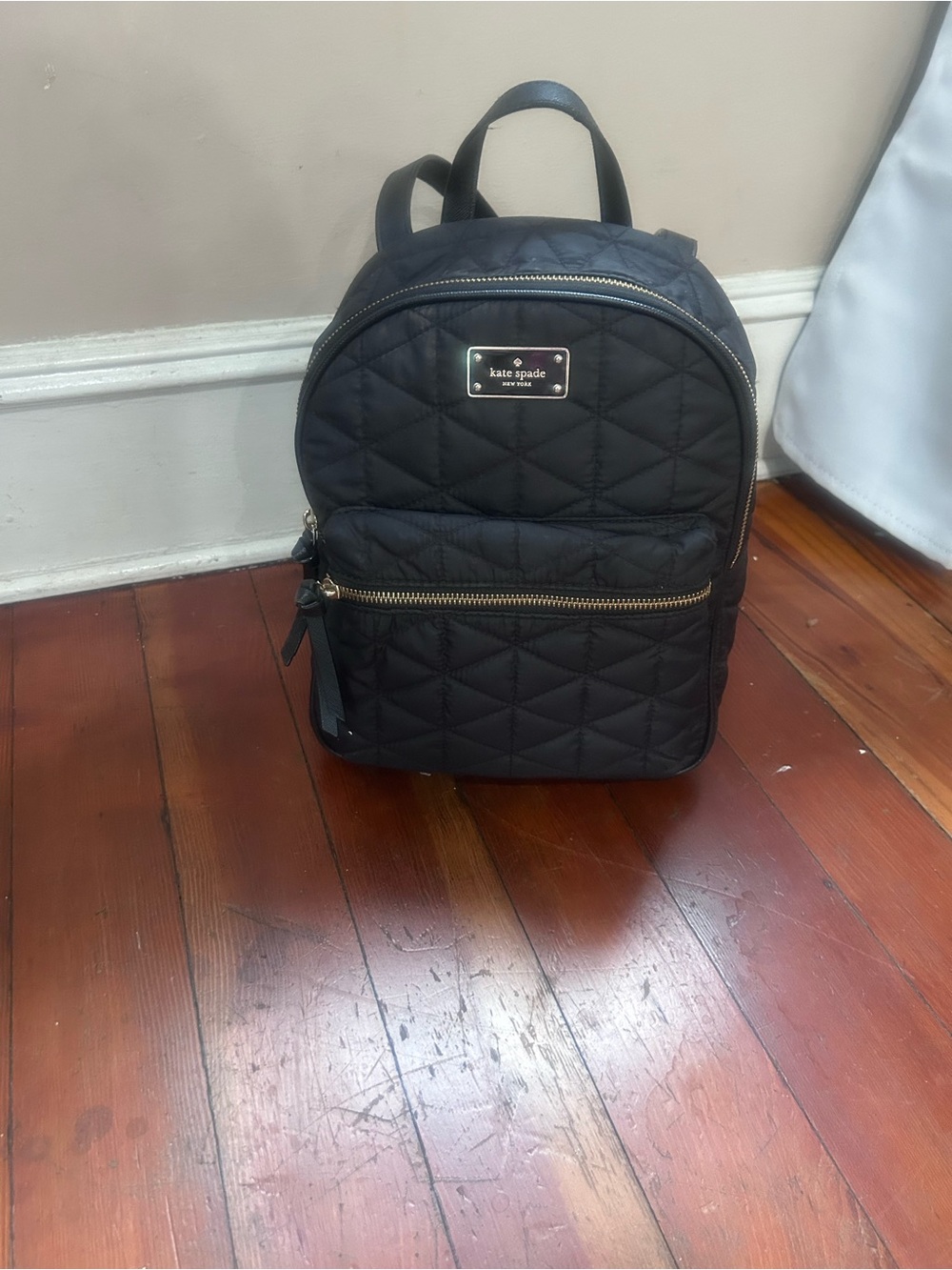Kate Spade Small Bradley Wilson Road Quilted Backpack - Picture 4 of 17